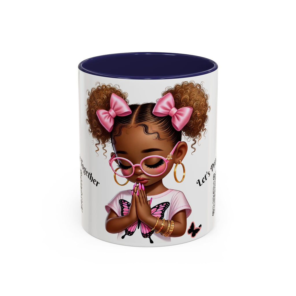 Empowering Accent Coffee Mug, Black Handle Mug, Inspirational Gift for Moms, Motivational Mug for Her, Birthday & Friendship Gift