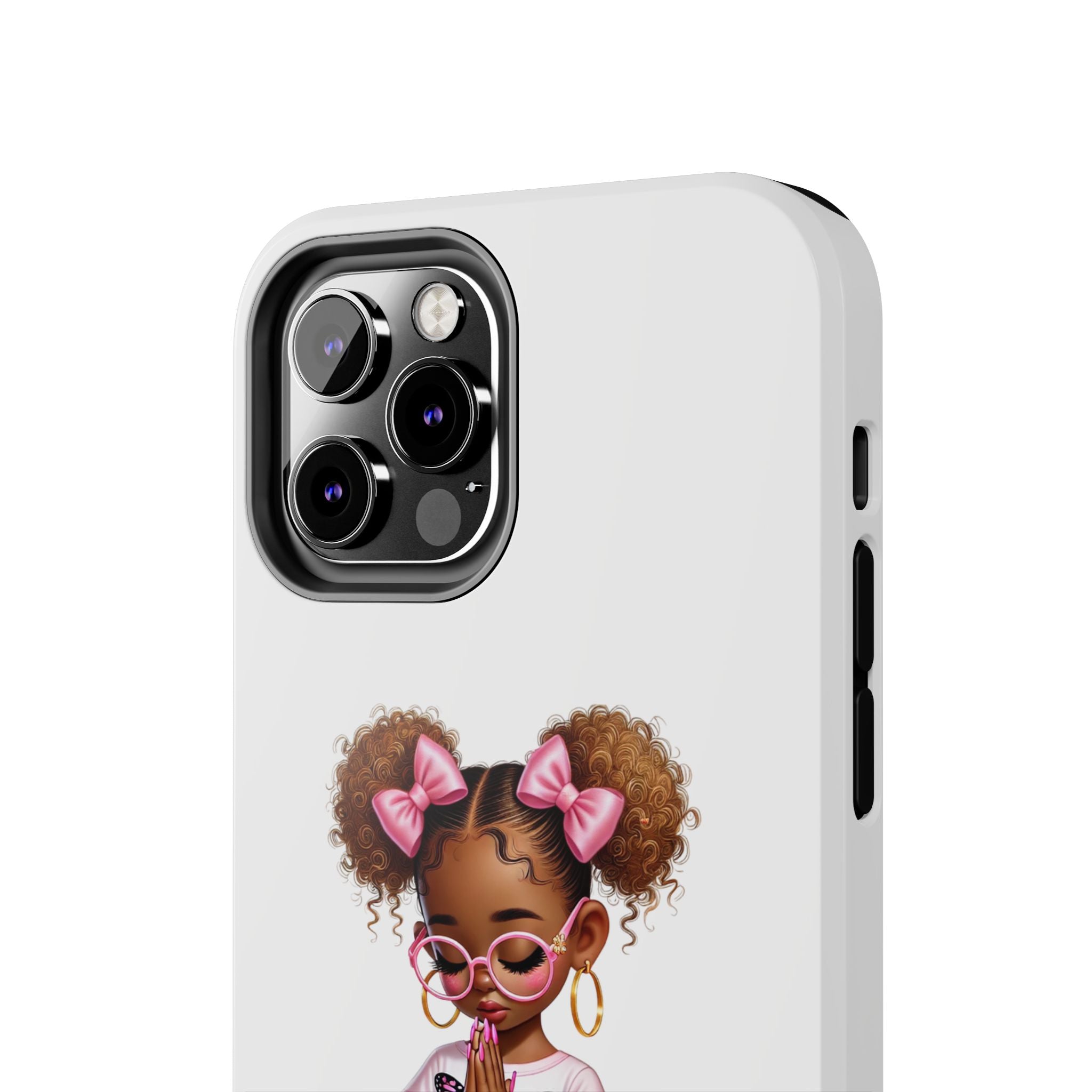 Cute Inspirational Phone Case, Tough Phone Cases, Personalized Gift, Butterfly Design, Kids & Teens, Empowerment Gifts