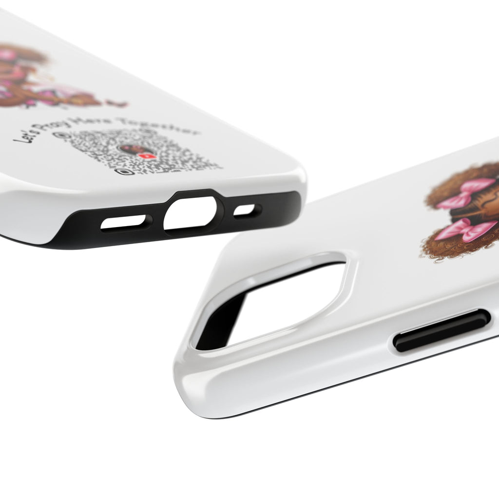 Cute Inspirational Phone Case, Tough Phone Cases, Personalized Gift, Butterfly Design, Kids & Teens, Empowerment Gifts