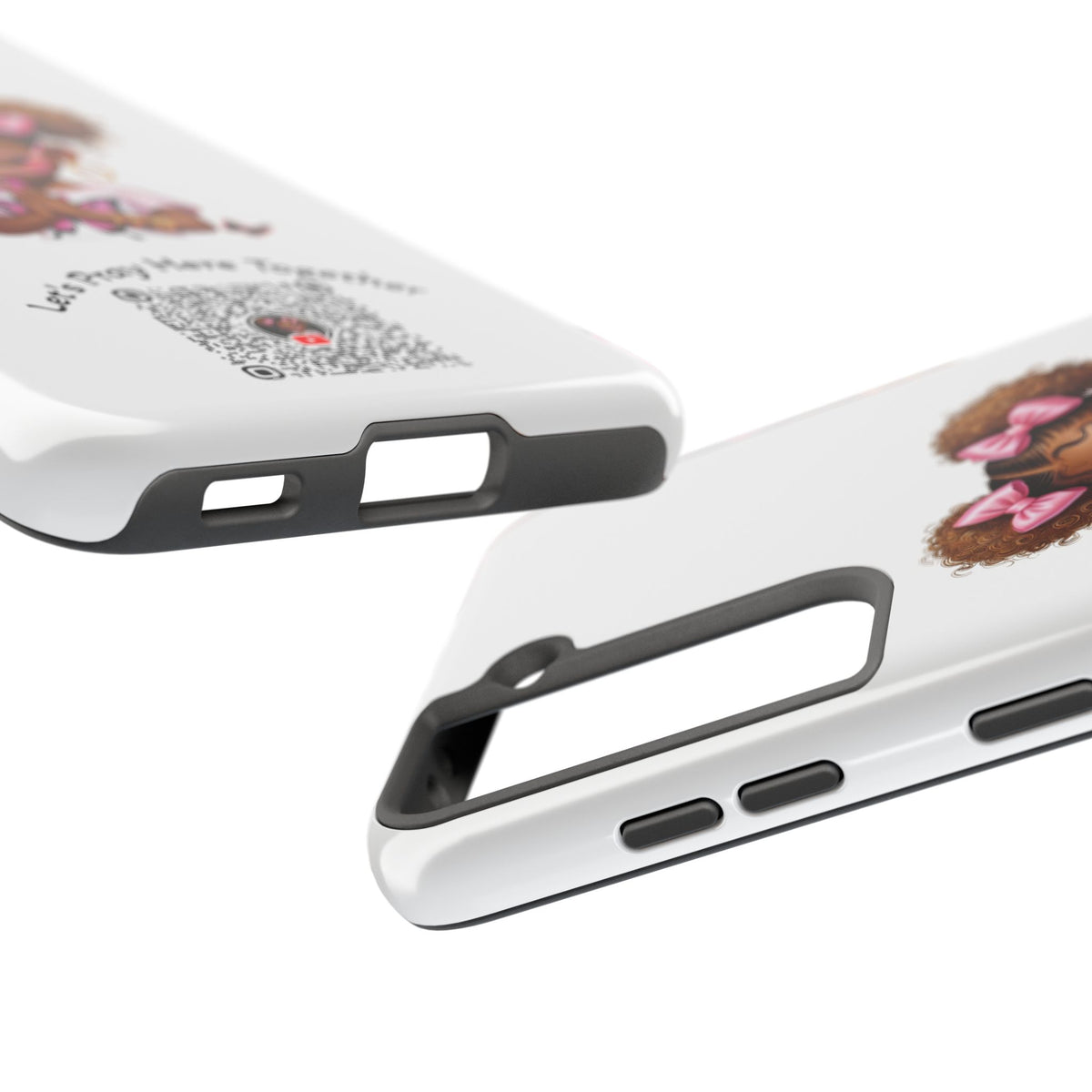 Cute Inspirational Phone Case, Tough Phone Cases, Personalized Gift, Butterfly Design, Kids & Teens, Empowerment Gifts