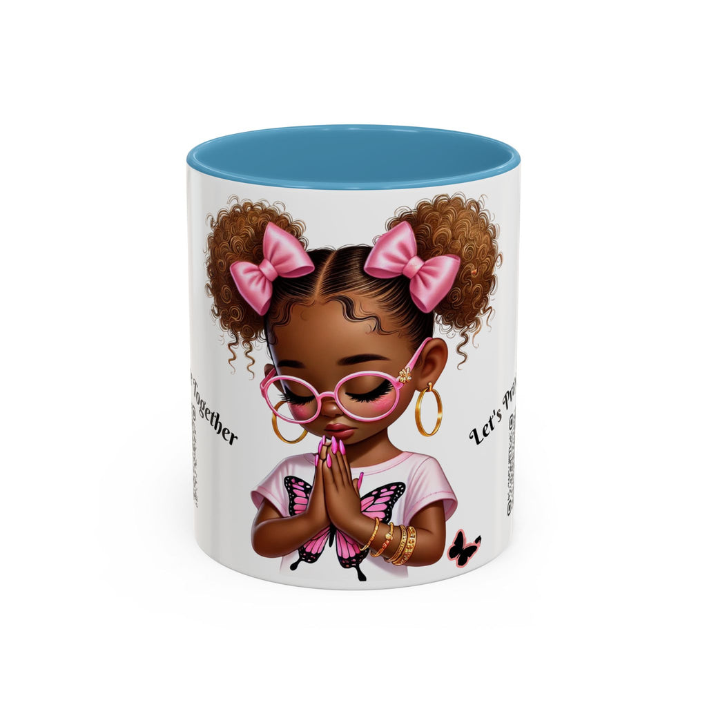 Empowering Accent Coffee Mug, Black Handle Mug, Inspirational Gift for Moms, Motivational Mug for Her, Birthday & Friendship Gift