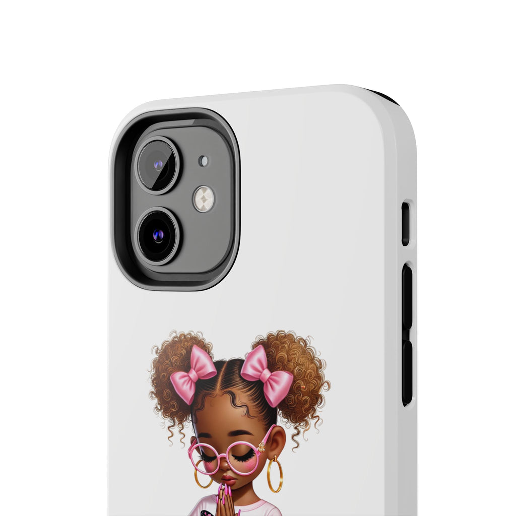 Cute Inspirational Phone Case, Tough Phone Cases, Personalized Gift, Butterfly Design, Kids & Teens, Empowerment Gifts