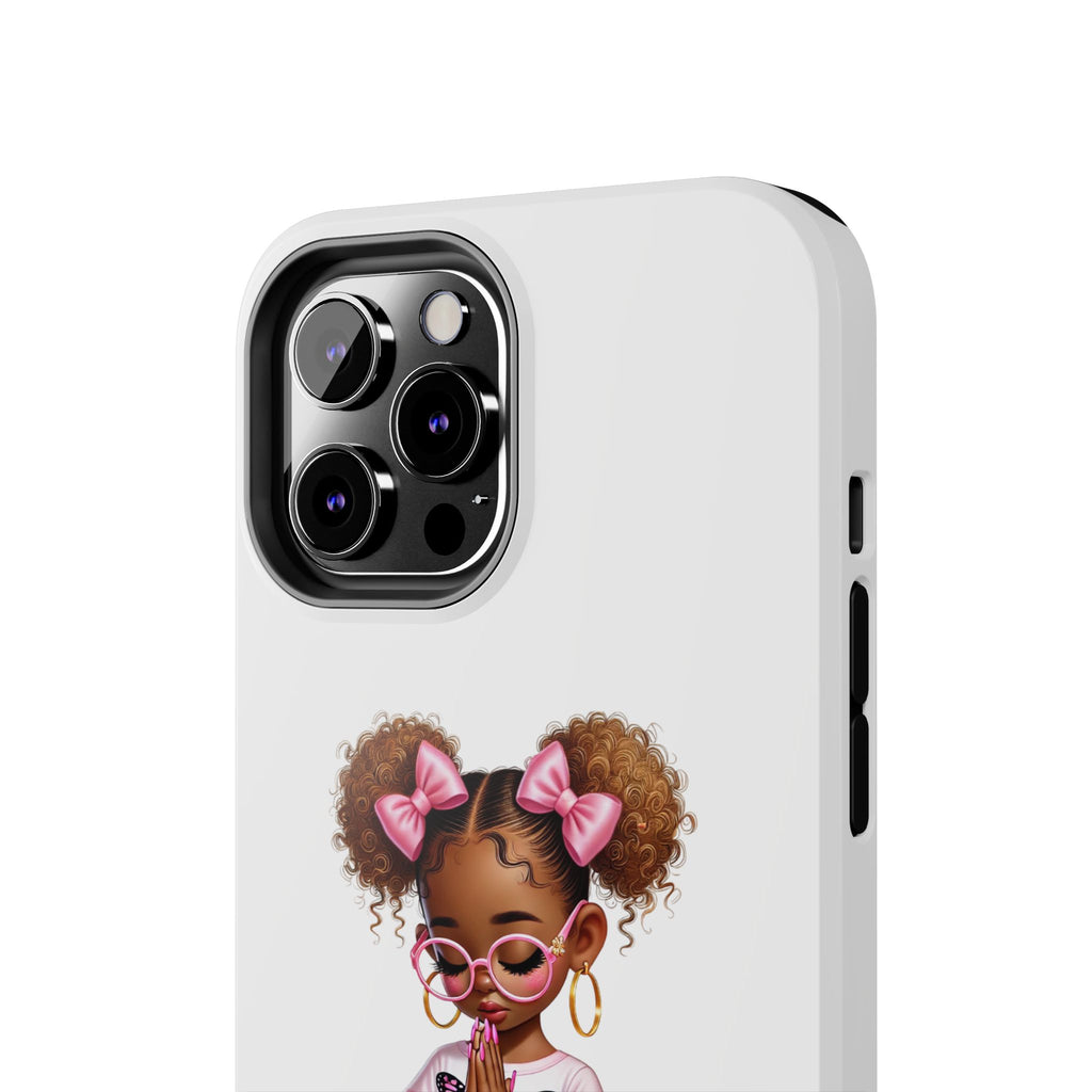 Cute Inspirational Phone Case, Tough Phone Cases, Personalized Gift, Butterfly Design, Kids & Teens, Empowerment Gifts