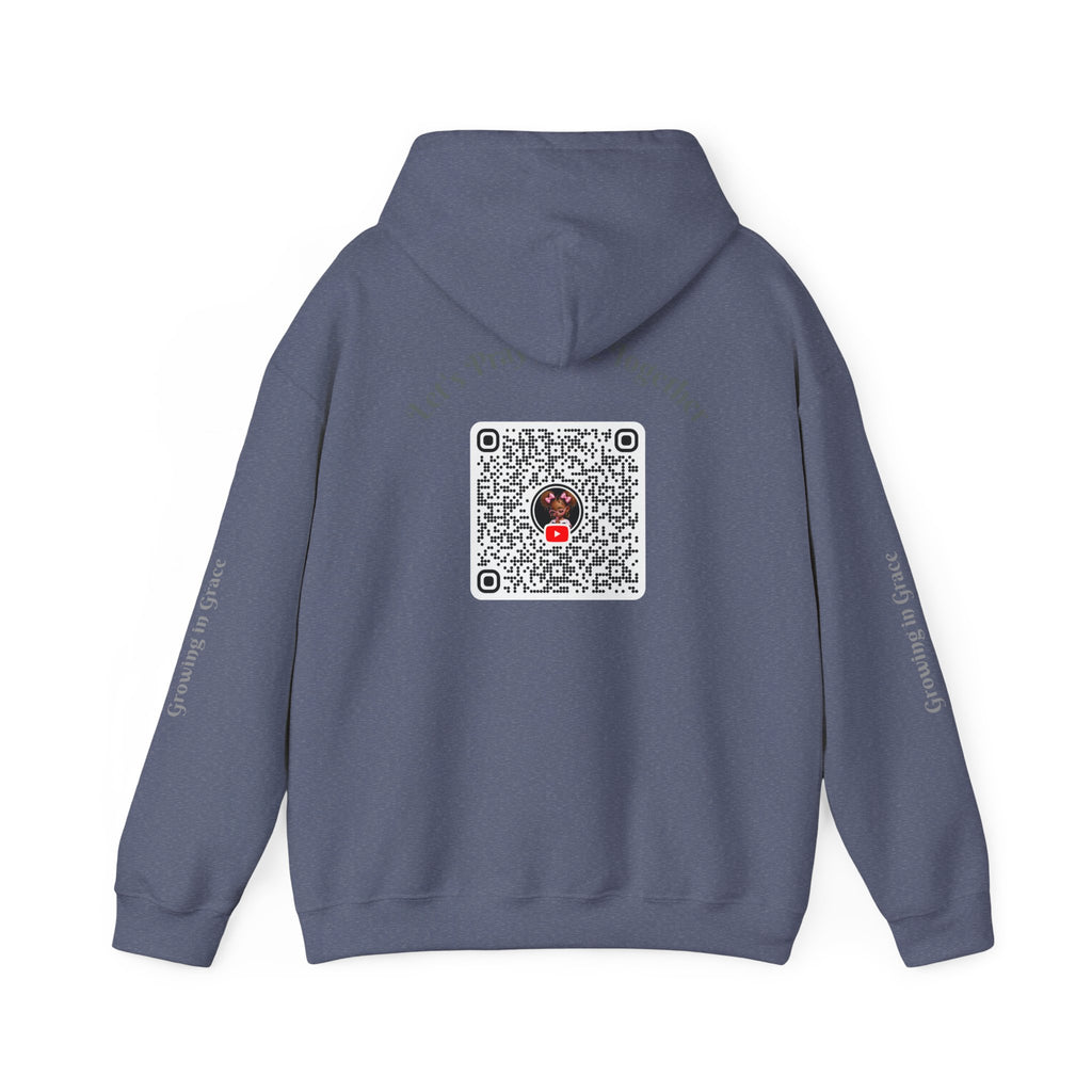 Cute Inspirational Sweatshirt, Cozy Hoodie, Positive Vibes Sweatshirt, Gift for Her, Friendship Gift, Chill Style, Motivational Apparel