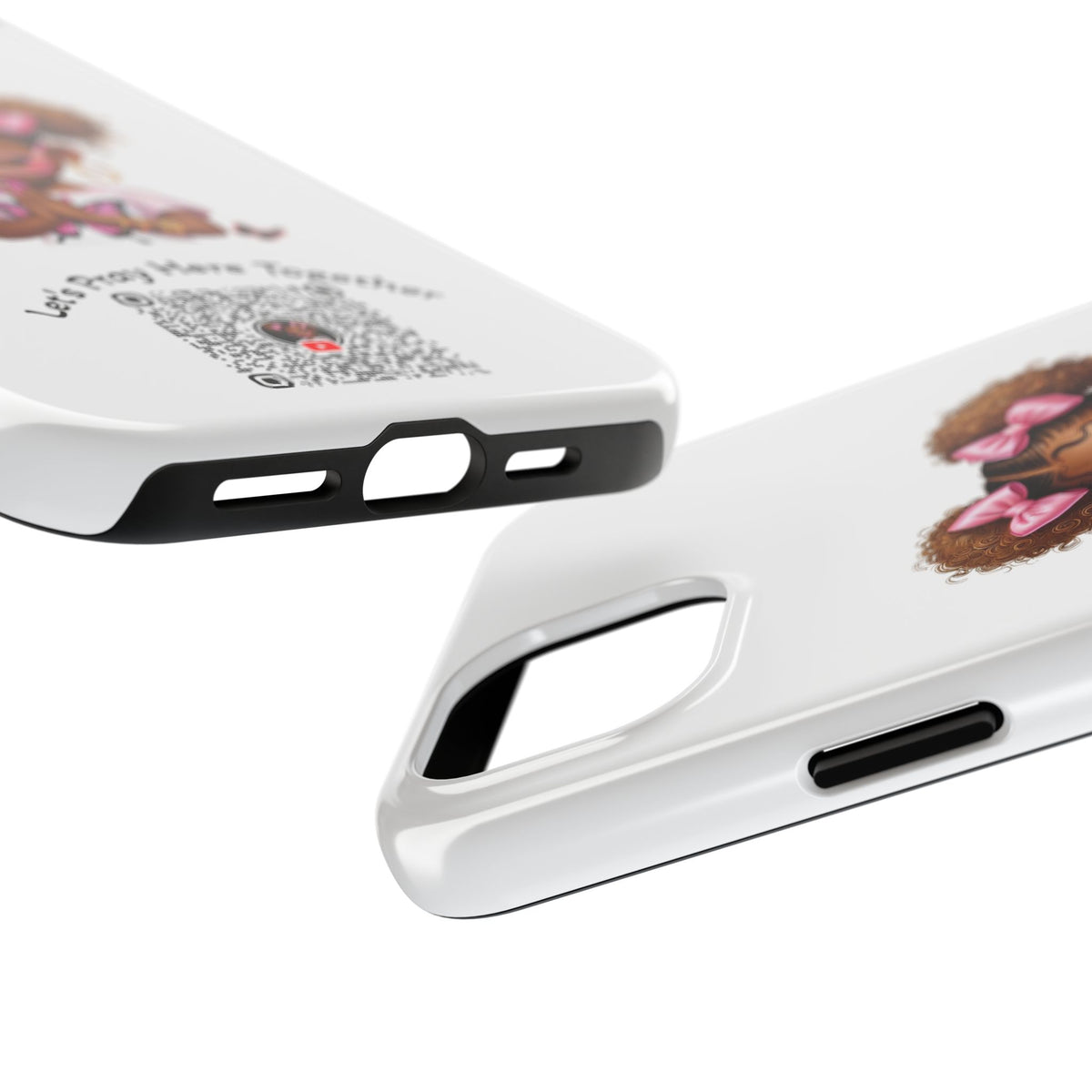 Cute Inspirational Phone Case, Tough Phone Cases, Personalized Gift, Butterfly Design, Kids & Teens, Empowerment Gifts