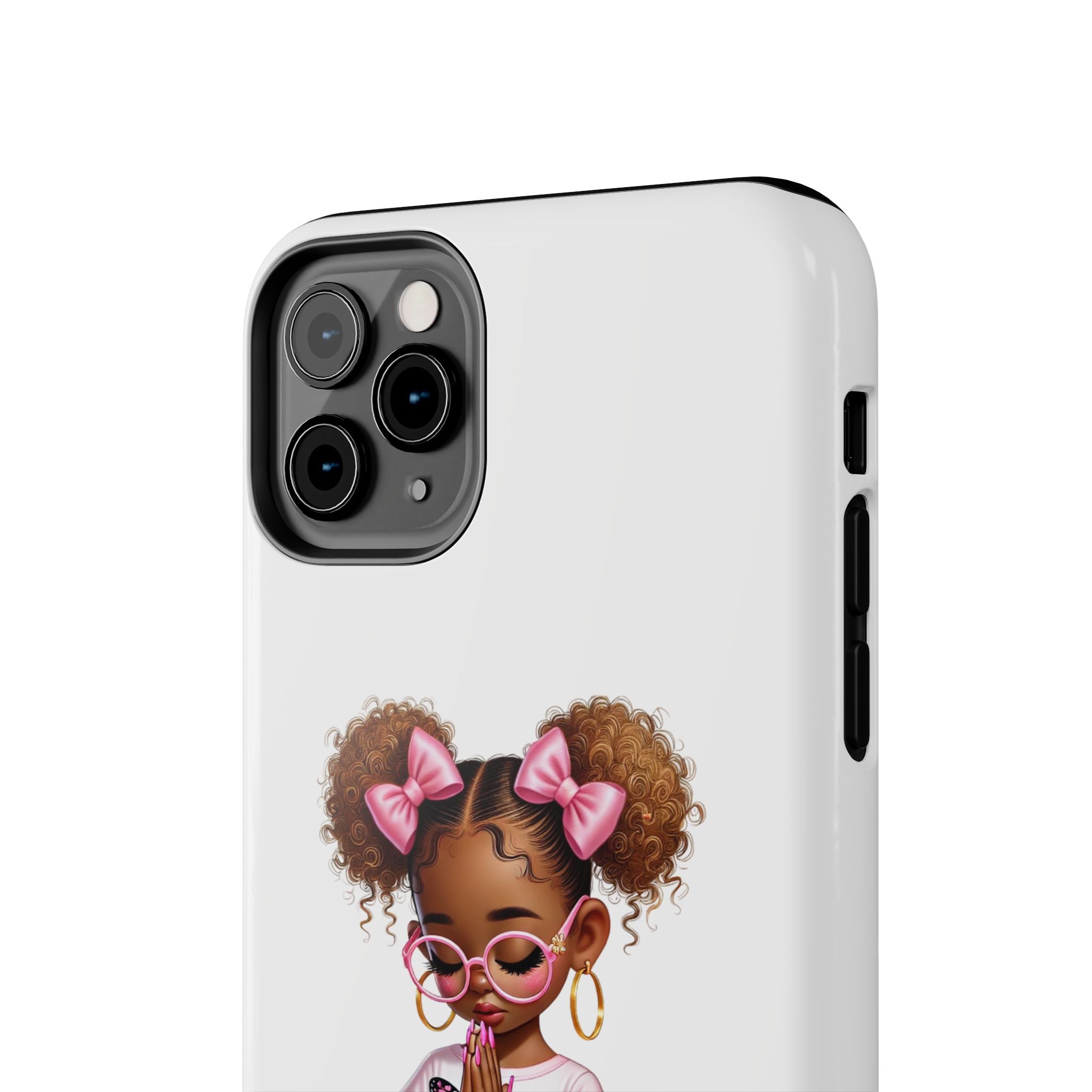Cute Inspirational Phone Case, Tough Phone Cases, Personalized Gift, Butterfly Design, Kids & Teens, Empowerment Gifts