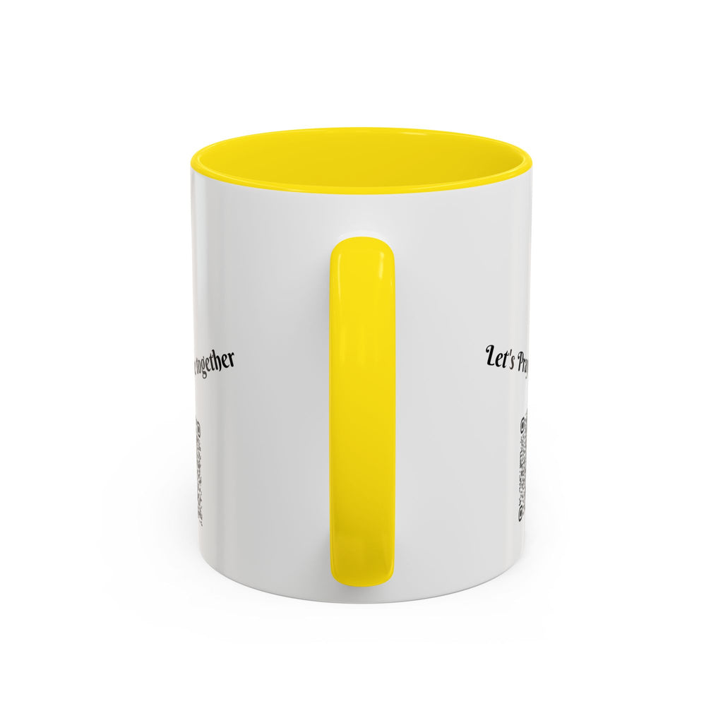 Empowering Accent Coffee Mug, Black Handle Mug, Inspirational Gift for Moms, Motivational Mug for Her, Birthday & Friendship Gift