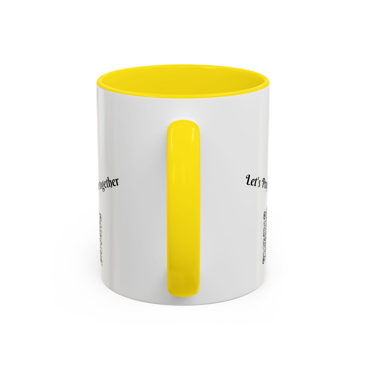 Empowering Accent Coffee Mug, Black Handle Mug, Inspirational Gift for Moms, Motivational Mug for Her, Birthday & Friendship Gift