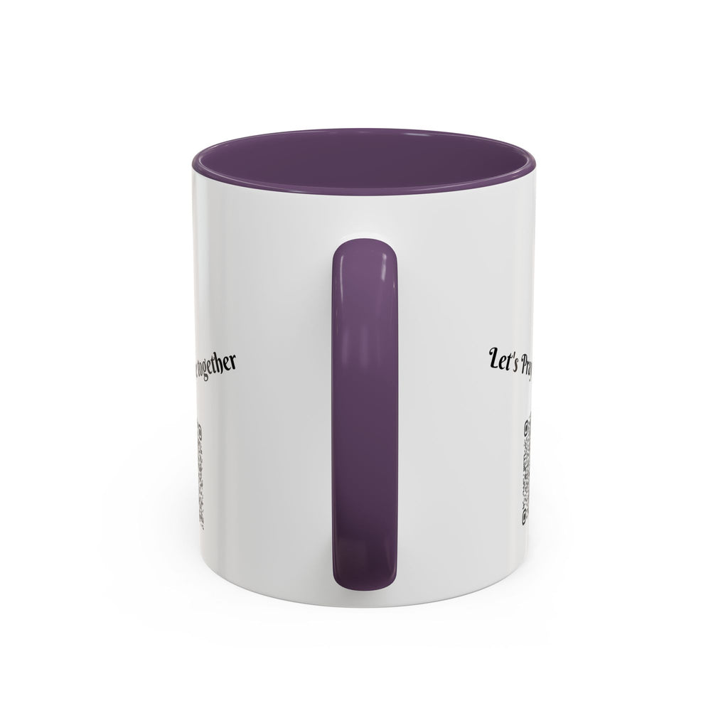 Empowering Accent Coffee Mug, Black Handle Mug, Inspirational Gift for Moms, Motivational Mug for Her, Birthday & Friendship Gift