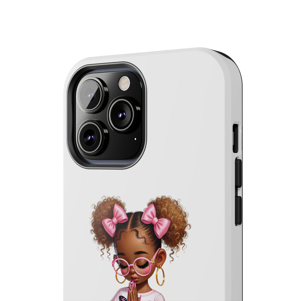 Cute Inspirational Phone Case, Tough Phone Cases, Personalized Gift, Butterfly Design, Kids & Teens, Empowerment Gifts