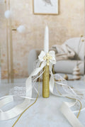 Personalized Christening Baptism Candle, Ceremony Candle, First Communion Candle, Christening Taper Candle, Confirmation Candles