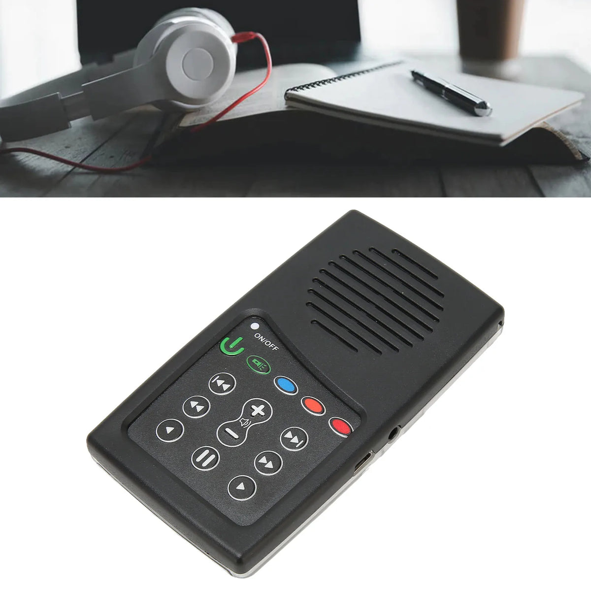 Sound Bible Player Electronic Bible Reader Solar Charging Built in 8G Capacity Portable Sound Bible Player for Bible Listener