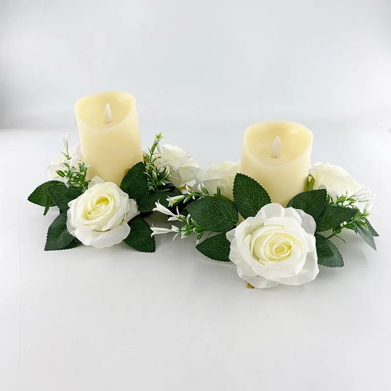 Flameless LED Candle Warm glowing decorative electric candles Home Christmas decorative candles for Ramadan Eid Xmas Party Decor