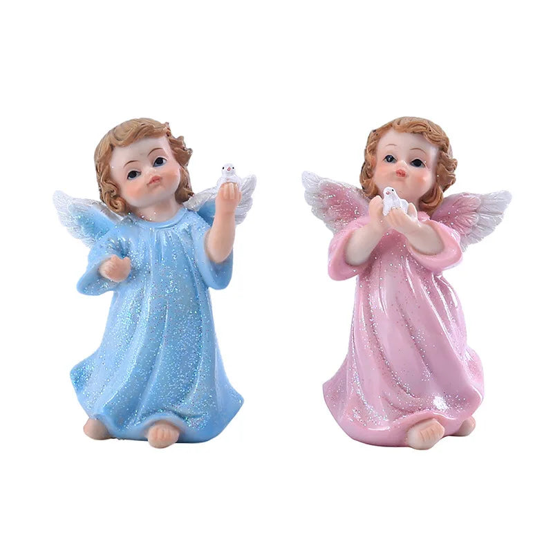Jesus Statues/ Virgin Mary Figurine Sculpture Christian Wedding Gift Xmas Desktop Display Decors Renaissance Collection Gifts