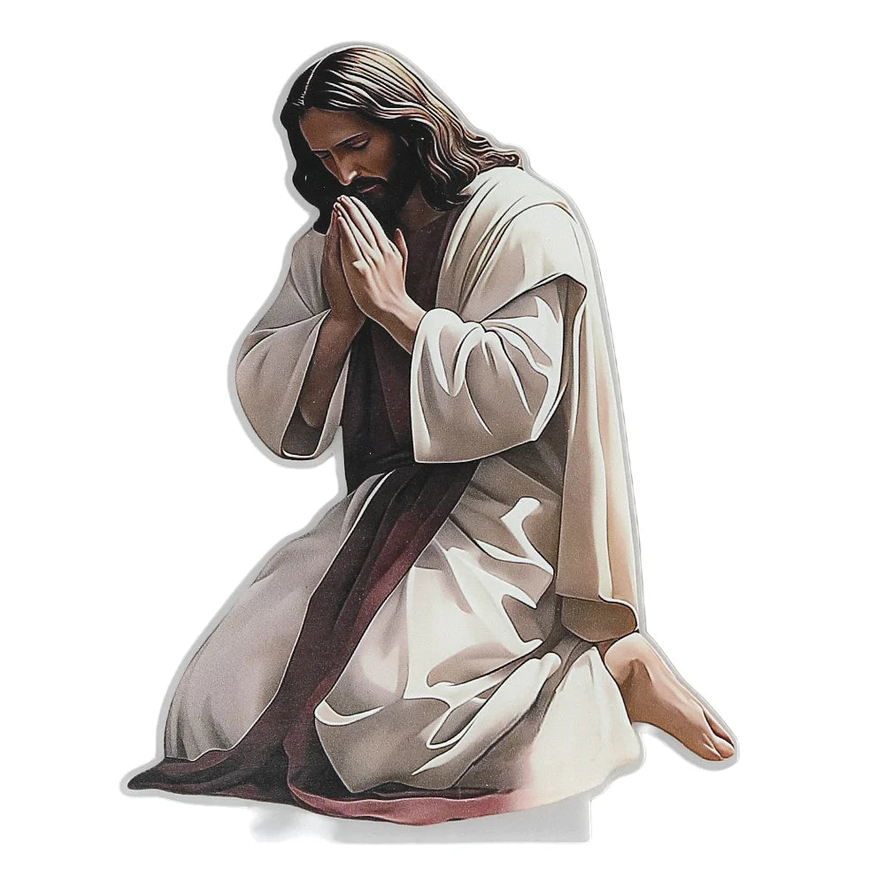 Table Home Statue Decoration Christian Religion Decor 2d Flat Acrylic Figurines For Figurine,Home,Table Ornament Decorations
