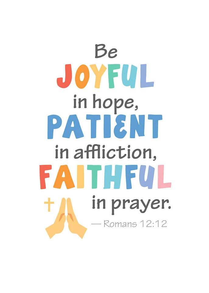 Kids Bible Verse Scripture Posters Prints Canvas Painting Christian Education Wall Art Picture Church Sunday School Home Decor