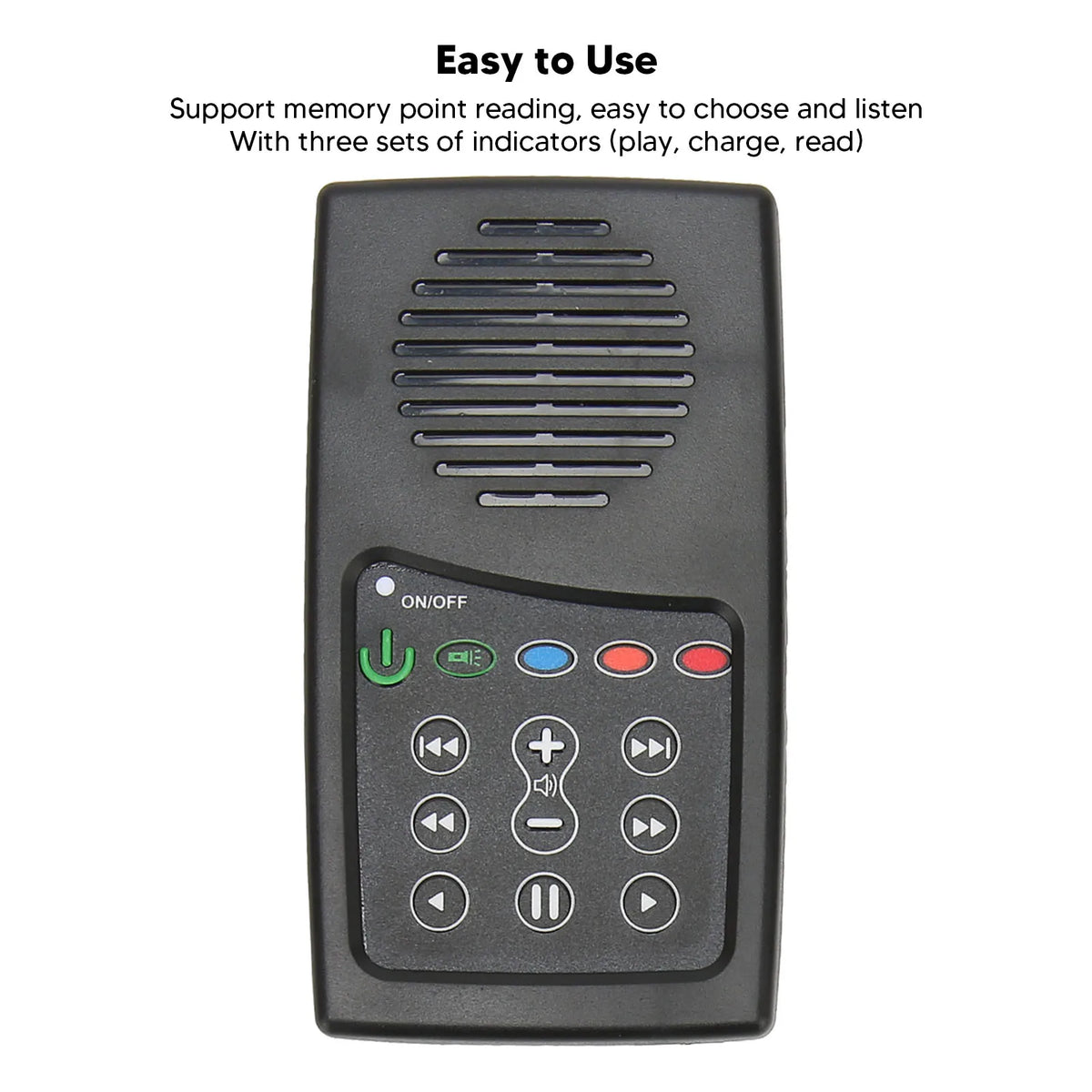 Sound Bible Player Electronic Bible Reader Solar Charging Built in 8G Capacity Portable Sound Bible Player for Bible Listener