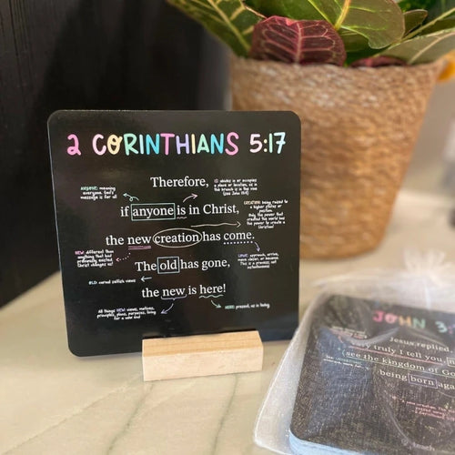 27sheets Scripture Cards Mapped Bible Verses for Every Week of Year Bible Memory Verses Cards Teach Sunday School Christian Gift