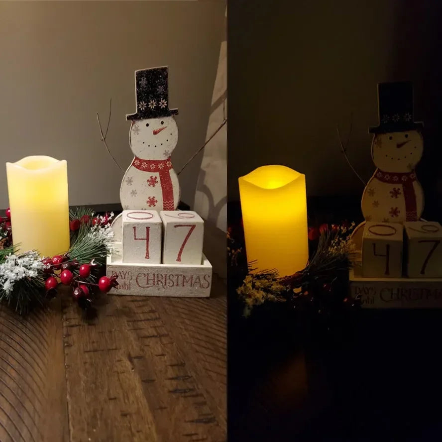 10~1PCS Wholesale LED Candles Flameless Flickering Light Flameless Candle for Christmas Wedding Decor Birthday Party Supplie