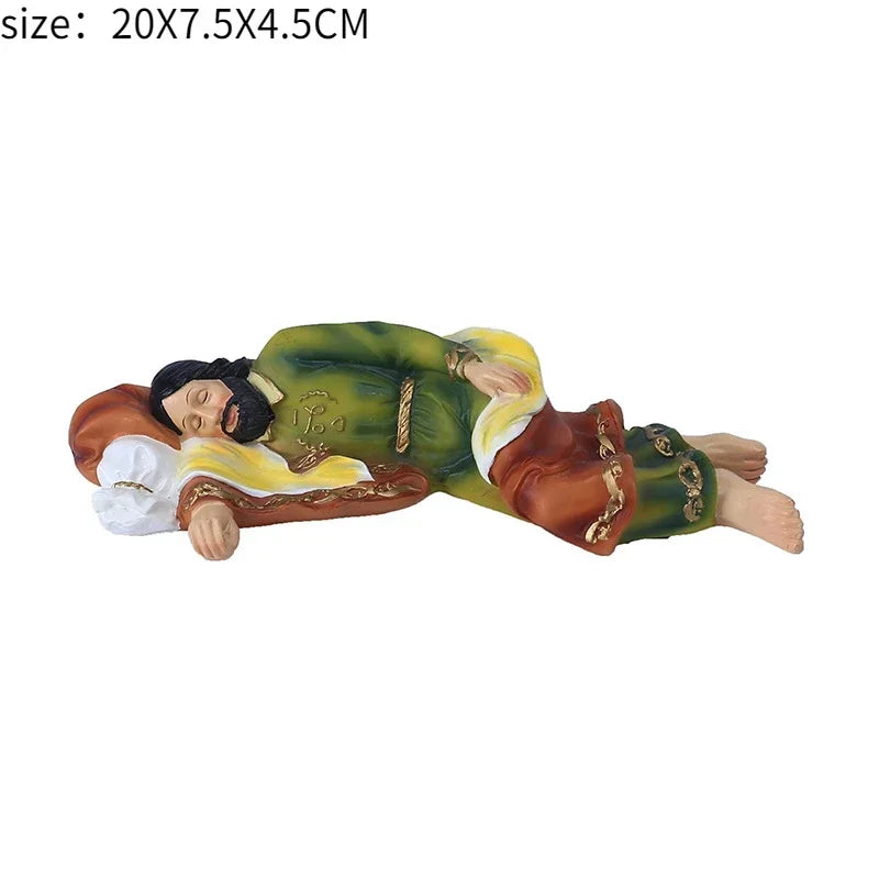 Jesus Statues/ Virgin Mary Figurine Sculpture Christian Wedding Gift Xmas Desktop Display Decors Renaissance Collection Gifts