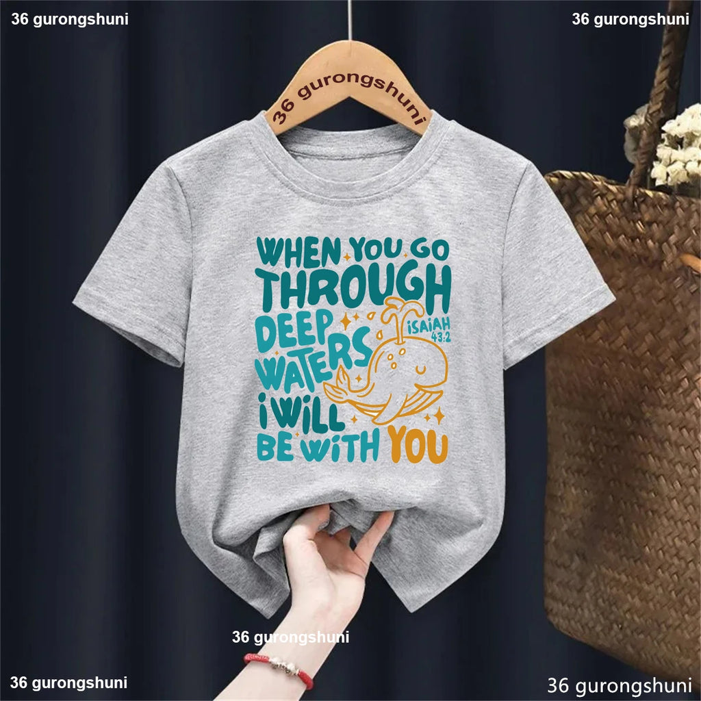 Kids Bible Verse Tshirt, Christian Kids Shirt, Bible Verse Shirt, Biblical Toddler Tee, Kids Jesus Shirt, Kids Church Shirt