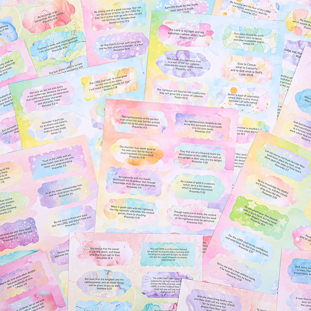360Pcs Bible Stickers Book Christian Scripture Quotes Planner Accessories For Journaling Bible Study Inspiring Religious Decals 