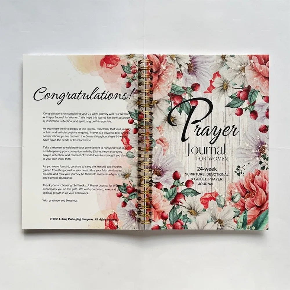 Hot Spiral Bound The Bible In A Year Through Gods Word A 52-Week Study 52-Week Learning Plan Spiral Bible Study Guide for Women