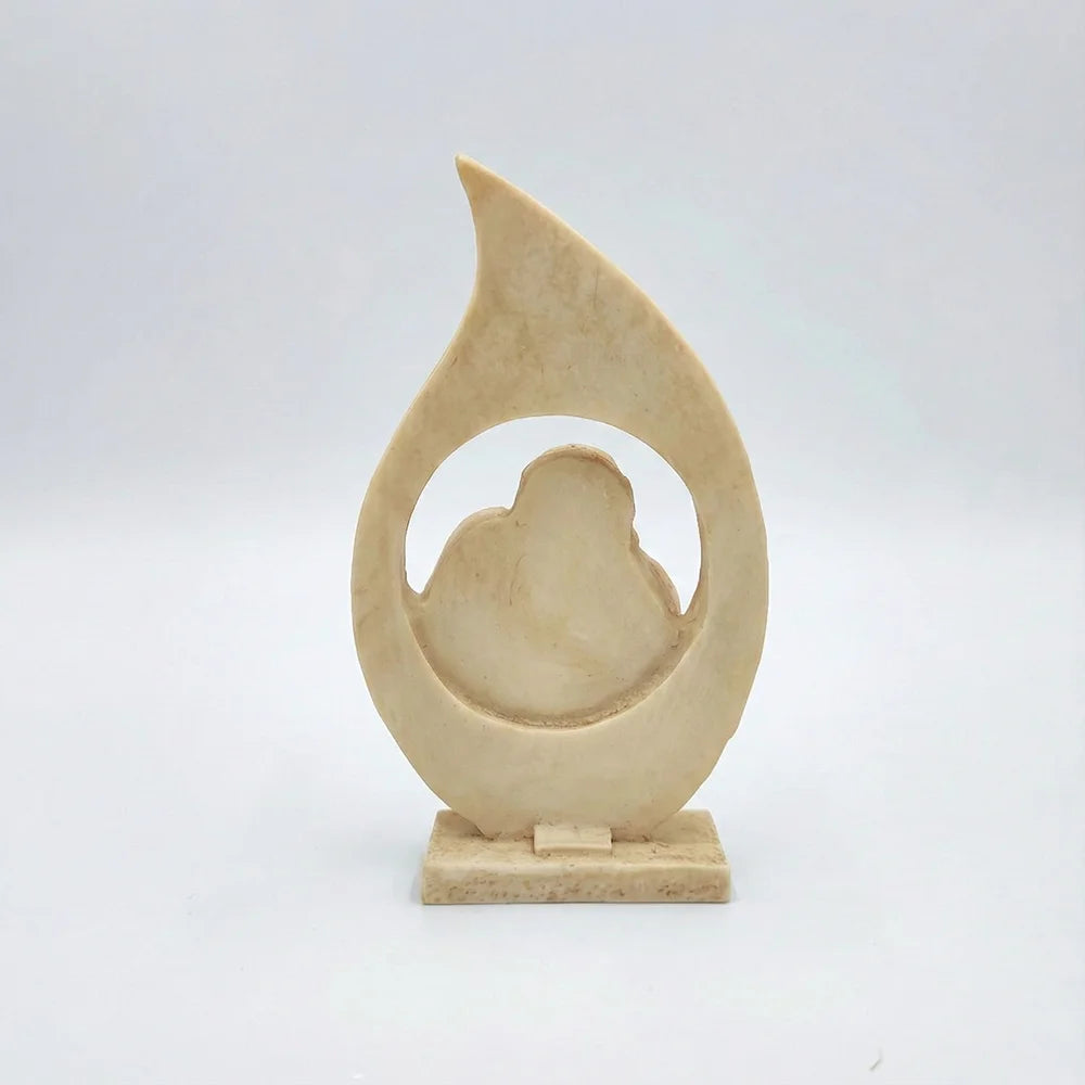 Holy Family Resin Figurine Mary Joseph Baby Jesus Nativity Statue Christian Home Decoration