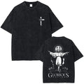 2026 Spring summer Vintage Christian Jesus Blessing From God Graphic T-shirt Men Women Clothing Fashion Casual  Crewneck T Shirt