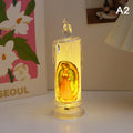 Jesus Virgin Christ Candle Lamp Romantic Flameless LED Prayer Candle Tea Light Religious Decorative Night Light Desktop Ornament