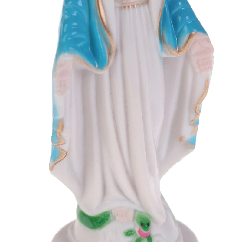 Catholic Mary Statue Madonna Handmade Virgin Mary Statue Jesus Home Decor Gift
