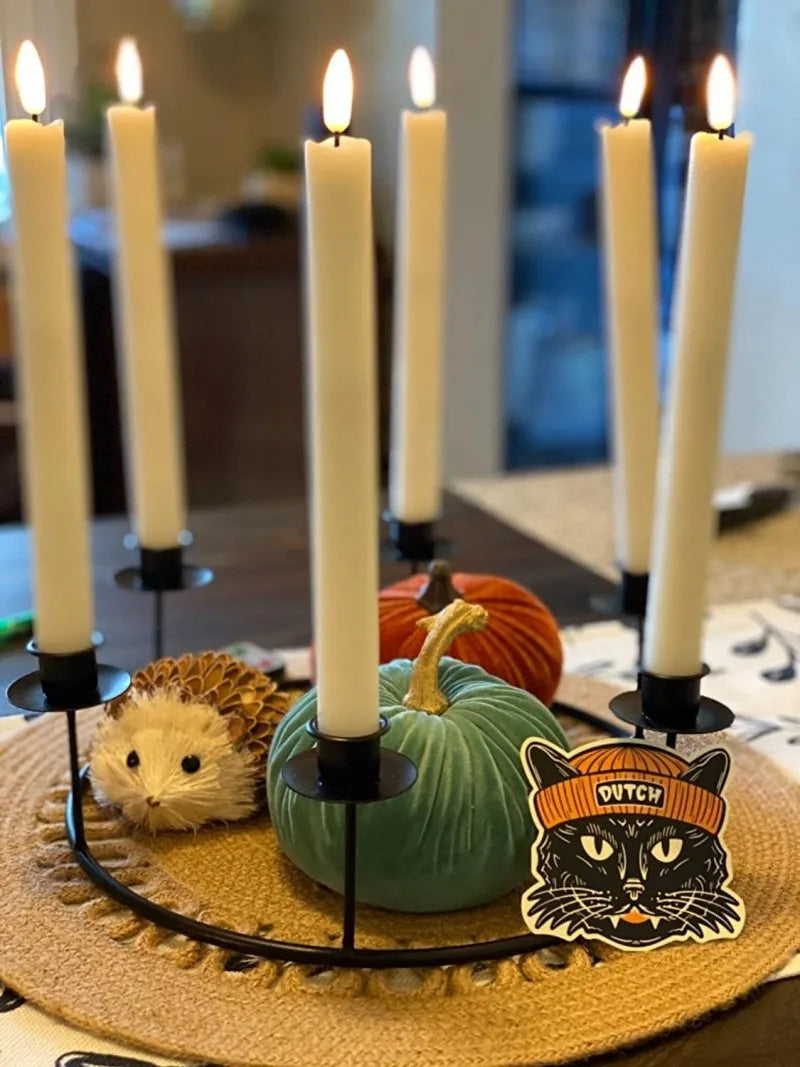 Flameless Candles Flickering with Remote Battery Operated Led Warm 3D Wick Candles Light Pack of 6 Christmas Home Wedding Decor