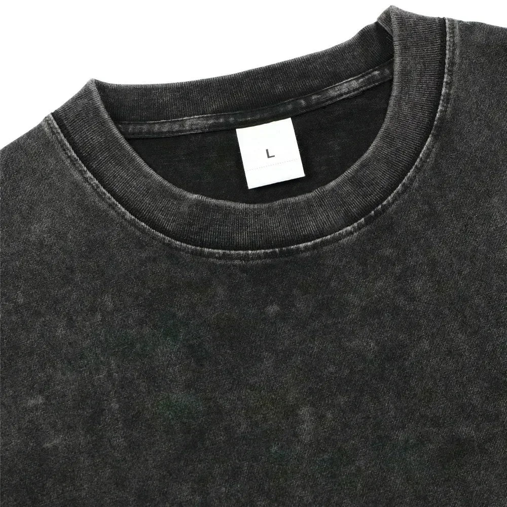 2025 Christian Men Women Washed Graphic Print T Shirt Version Casual T Shirt Cotton Christian Vintage T Shirt Harajuku Style