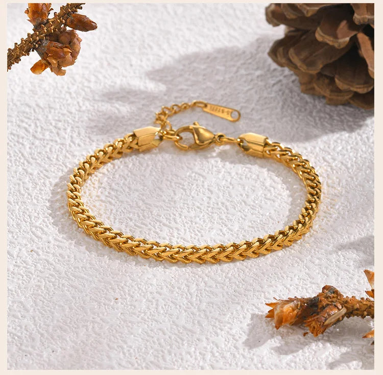 Cross Rosary Adjustable Bracelet for Women, Gold Plated Virgin Mary Christian Catholicism Jewelry