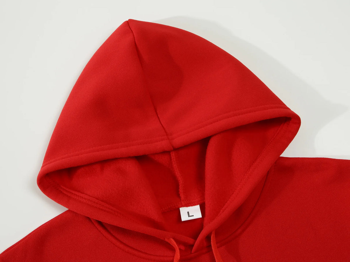 Men's hoodie with religious cross and motivational text prints pullover style autumn fashion hooded hoodie casual hoodie unisex