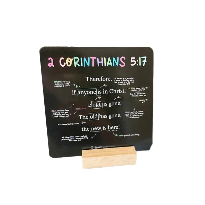 Memory Verse Bible Cards; 50-week Guide for Bible Study and Devotionals; Christian Gifts