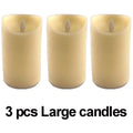Flameless LED Candle Warm glowing decorative electric candles Home Christmas decorative candles for Ramadan Eid Xmas Party Decor
