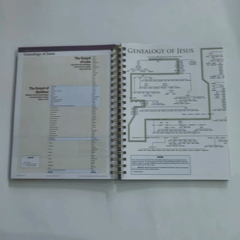 Bible Charts,Maps & Time Lines 10th Anniversary Edition Pilgrimage Travel Bible Study English Guide Book