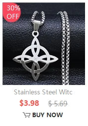 Christian Cross Jesus Stainless Steel Necklace for Women/Men Gold Color Crucifi