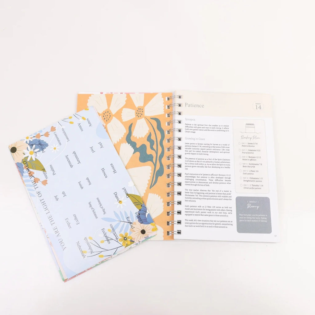 2026 New Bible in A Year: A 52-Week Study Through God's Word - Spiral Bible Study Plan