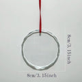 Customized Personalized Gift Crystal Glass Acrylic Pendant Pendant Valentine'S Day Gift For Friends Home Decoration Gift