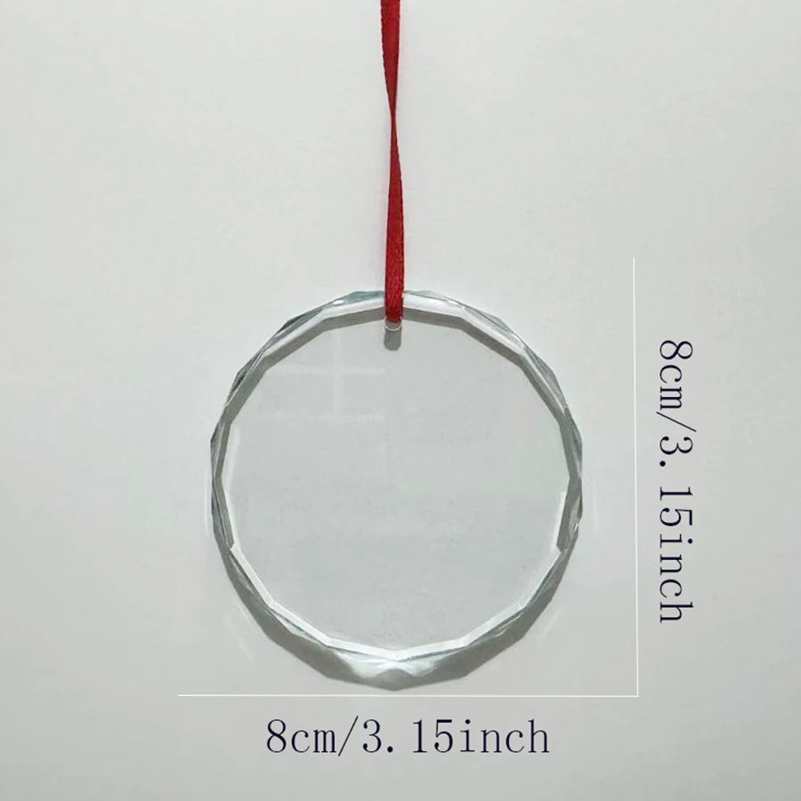 Customized Personalized Gift Crystal Glass Acrylic Pendant Pendant Valentine'S Day Gift For Friends Home Decoration Gift
