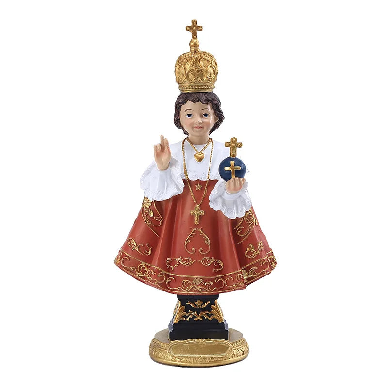 Jesus Statues/ Virgin Mary Figurine Sculpture Christian Wedding Gift Xmas Desktop Display Decors Renaissance Collection Gifts