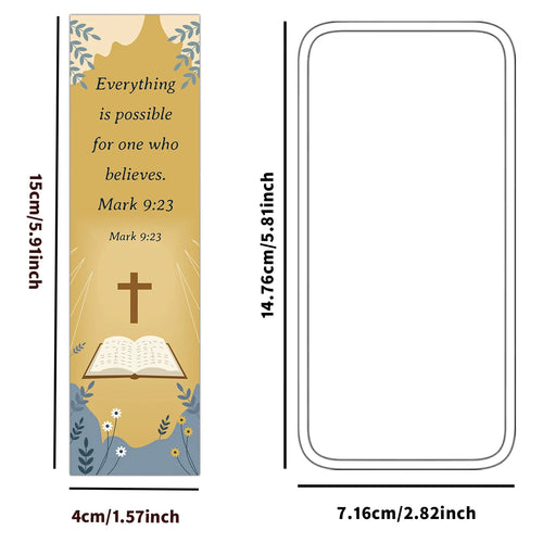 30pcs Bible Verse Bookmarks With Inspirational Scriptures,Christian Gifts,Sunday School Bible Study Favors,Church Baptism Cards