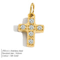eMancoStainless Steel Cross Charm Pendants For Bracelet Necklace Jewelry Accessories Diy Jewelry Making 48 Hours Shipping