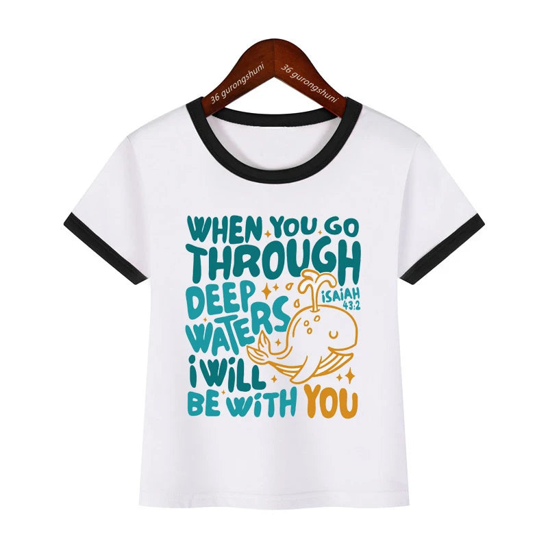 Kids Bible Verse Tshirt, Christian Kids Shirt, Bible Verse Shirt, Biblical Toddler Tee, Kids Jesus Shirt, Kids Church Shirt