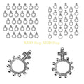 X22D Religious Finger Rosary Rings,30Piece for Worship& Gifting For Baptisms Gift