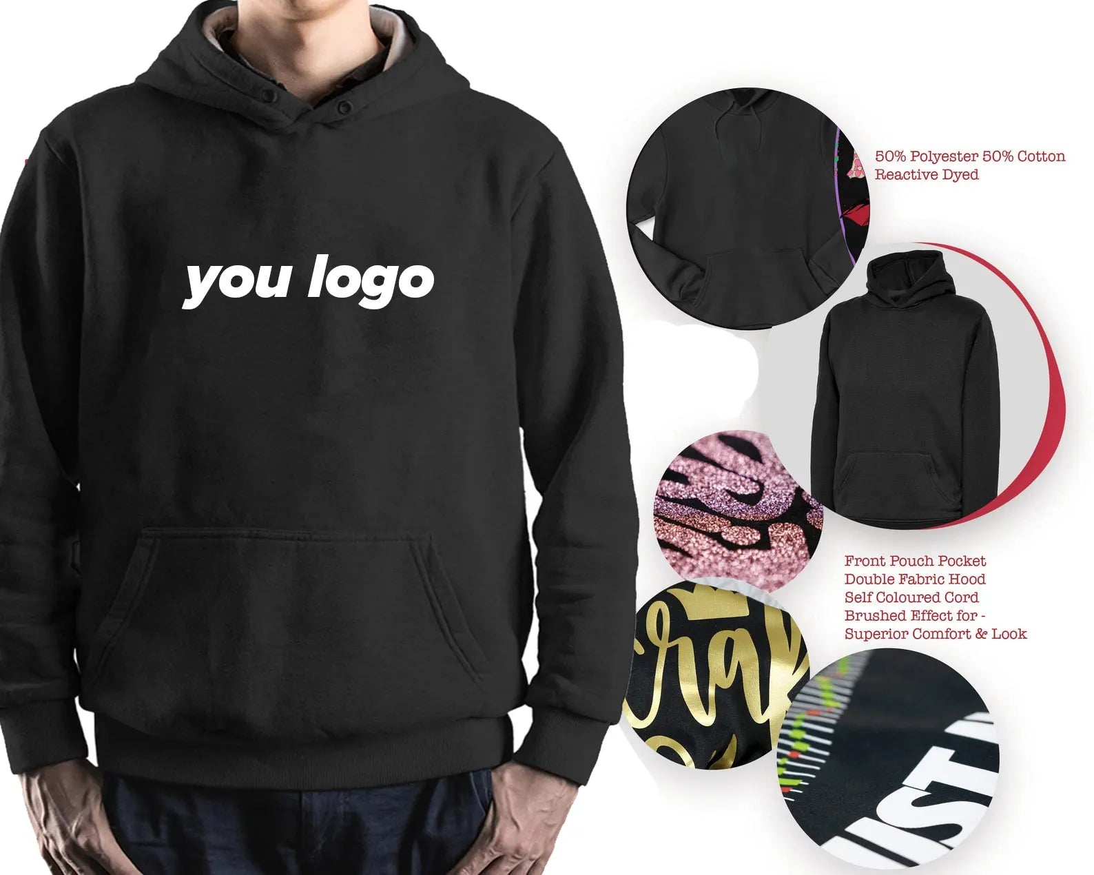 Bible Verse Hoodie Inspirational Christian Clothing Faith Based Apparel Religious Easter Gift for Men Women Unisex Streetwear‌