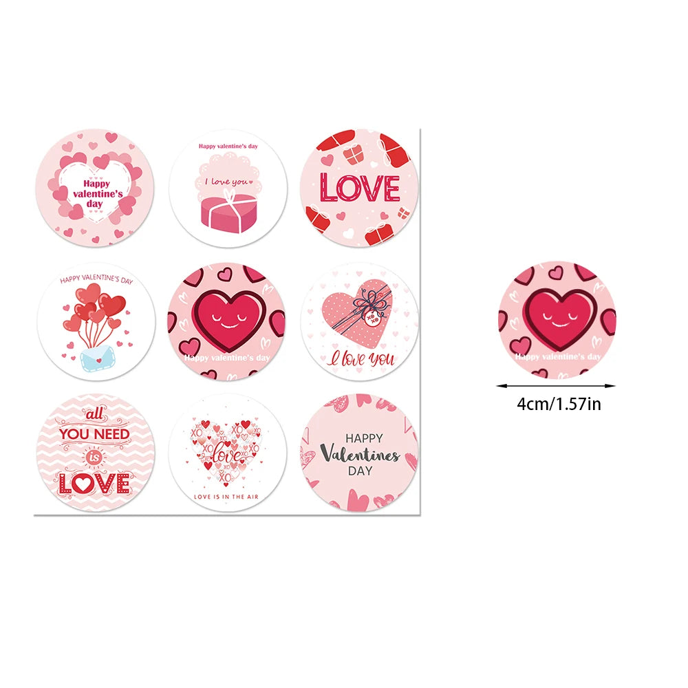 Valentine's Day Gift Bag Red Pink Candy Chocolate Packing Box Red Lip Love Printed Gift Box Valentine's Day Party Supplies Favor