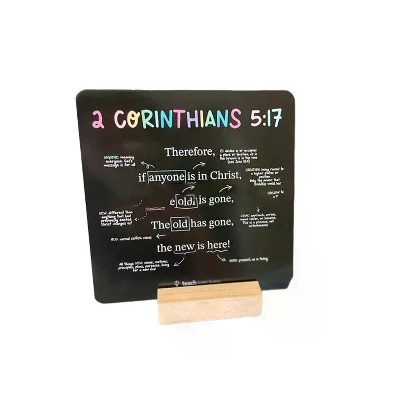 Memory Verse Bible Cards; 50-week Guide for Bible Study and Devotionals; Christian Gifts